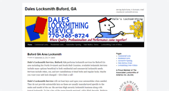 Desktop Screenshot of daleslocksmith.com