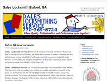 Tablet Screenshot of daleslocksmith.com